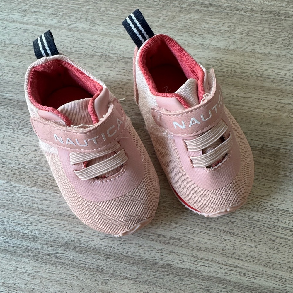 Nautica Light Pink Kids Sneakers